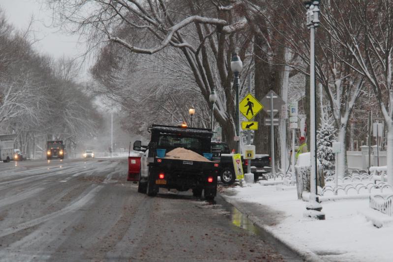 Officials After Snow Use Caution on the Roads Tuesday Morning The